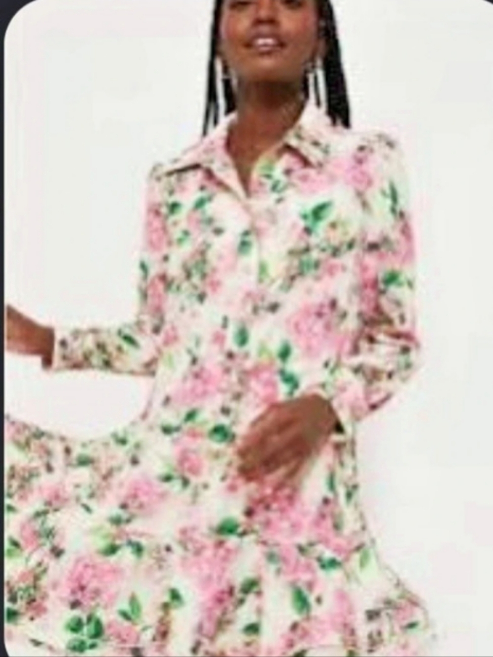 Gossamer Pink Hydrangea Callahan Shirt Dress By Tuckernuck